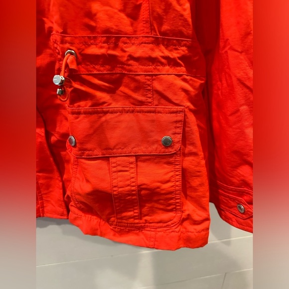 Lands' End Women's Orange Jacket- size 18/20 - Picture 3 of 7